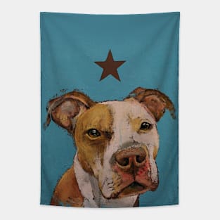 American Pit Bull Tapestry