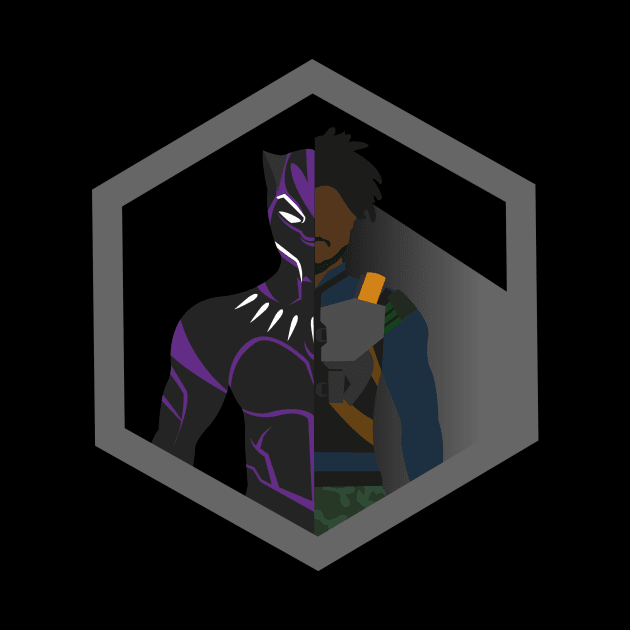 WAKANDA'S FINEST (T'CHALLA/KILLMONGER) by MrKayDeeBee