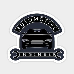 automotive engineers, car mechanics engineering design Magnet