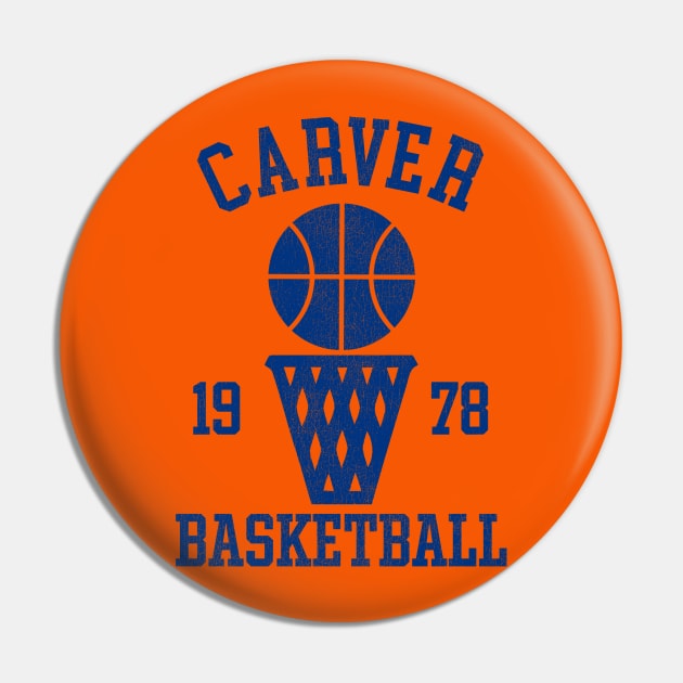 Carver High School Basketball Pin by darklordpug