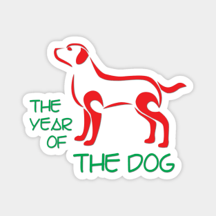 The Year of the Dog Magnet