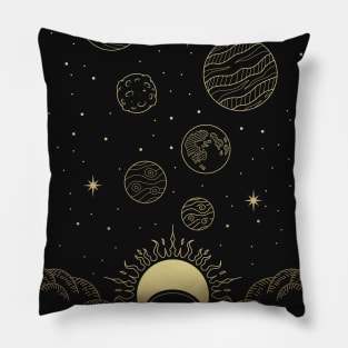 Vintage Astrology Pillow