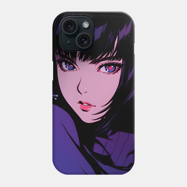 Cybernetic Journeys: Ghost in the Shell Aesthetics, Techno-Thriller Manga, and Mind-Bending Cyber Warfare Art Phone Case by insaneLEDP