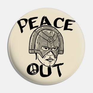 Peace Out (Peacemaker) Pin