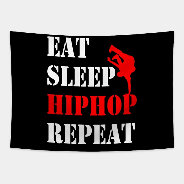 Hip Hop T Shirt Dance Dancing for Women Mens Kids Girls Tapestry by mlleradrian