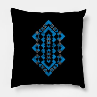 Navajo Geometric Tribal Pattern Earth Toned Tribal Pillow