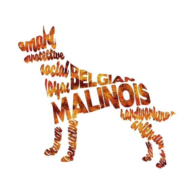 Belgian Malinois by inspirowl