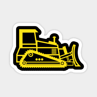 Bulldozer Magnet