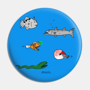 Deep Water Fish Pin