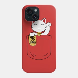 Maneki Neko Pocket Phone Case