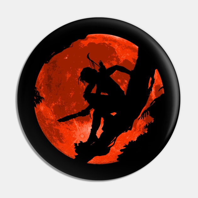 The Shadow of the Raider Pin by nickbeta