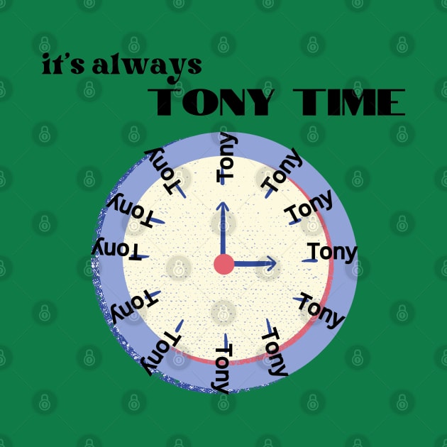 it's always Tony Time Tony Ferguson MMA by Pearlie Jane Creations