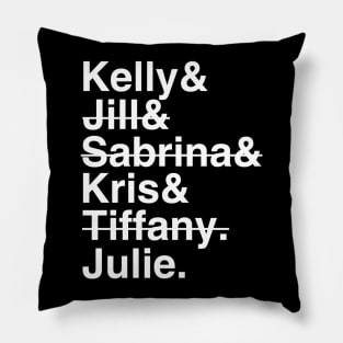 Angels List Pillow