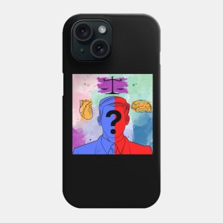 HEART VS BRAIN Phone Case