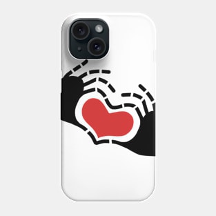 Love Bond - Black Phone Case