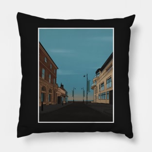 Heartstopper beach scene - Herne Bay Pillow