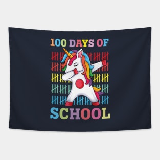 100 Days of School - Fantastic Unicorn Student Tapestry