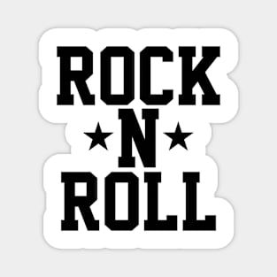 rock n roll logo Magnet