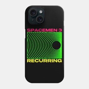 Spacemen 3 ∆∆∆∆∆∆ Recurring ∆∆∆∆∆ Original Fan Art Design Phone Case