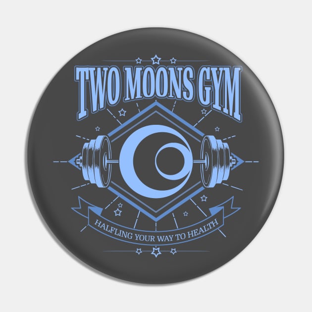 Two Moons Gym - Blue Pin by ErenAngiolini