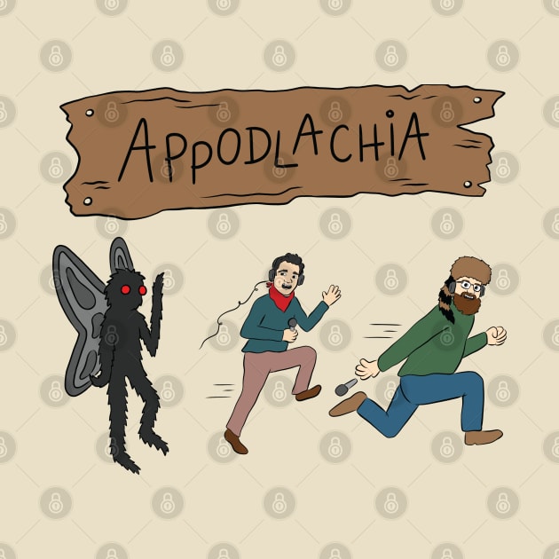 Mothman Camp OG (Designed by Liz Pavlovic) by Appodlachia 