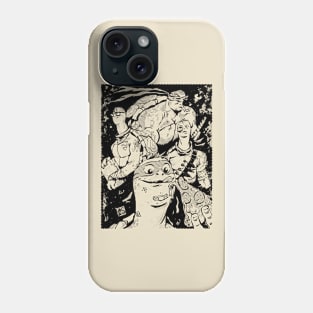 Abnormal Reptilian Karate Adolescents Phone Case