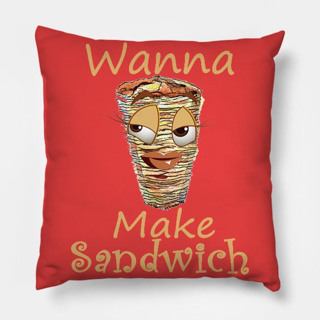 Wanna make sandwich Pillow by Yaman