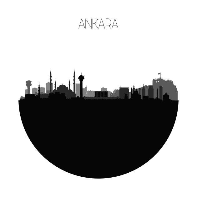 Ankara Skyline by inspirowl