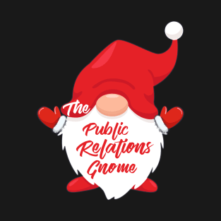 The Public Relations Gnome Matching Family Christmas Pajama T-Shirt