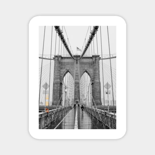 Brooklyn Bridge New York Magnet by igjustin