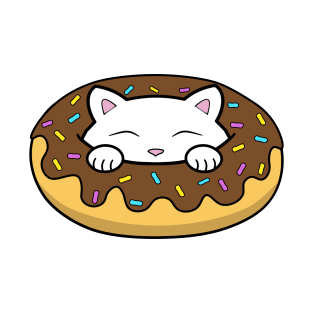 Chocolate Doughnut Cats T-Shirt