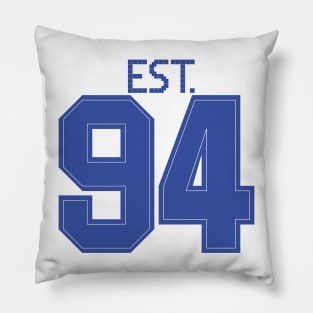 Est. 94 blue Pillow