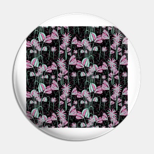 Crazy Daisies pink Pin