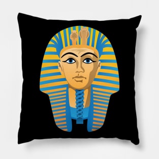 Egyptian Golden Pharaoh Burial Mask Pillow