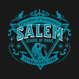 Salem School Of Magic Blue Version T-Shirt