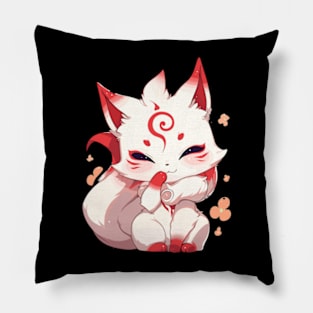 Kitsune Fox Pillow