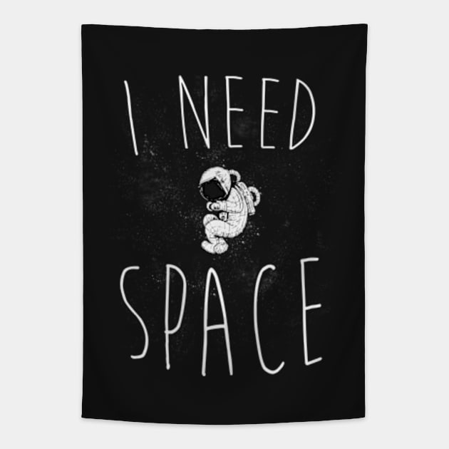 I Need Space Tapestry by Plan8