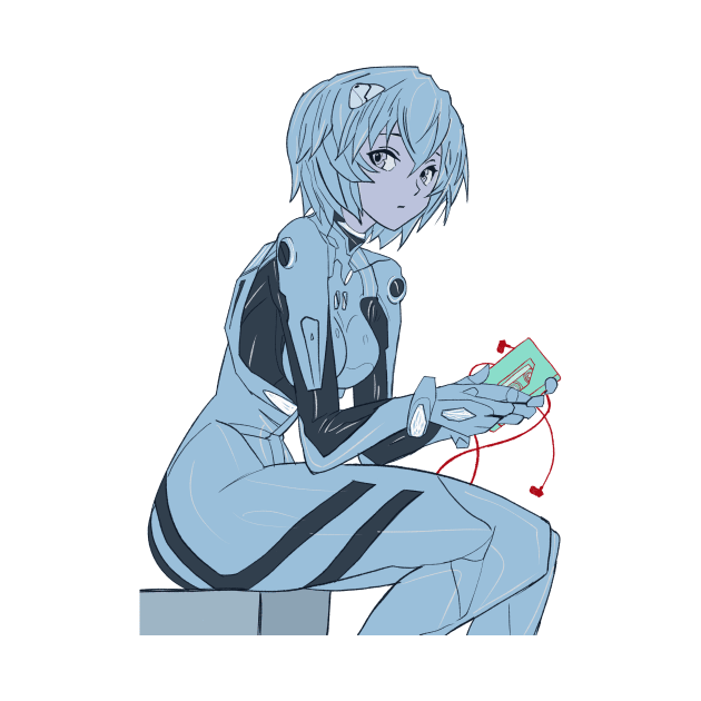 Rei Ayanami by Lukish