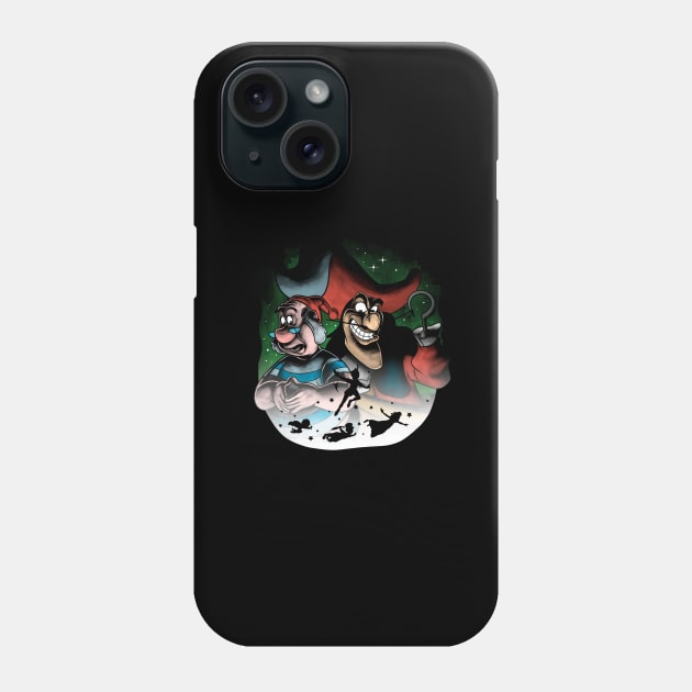 Pirate villain Phone Case by Cromanart