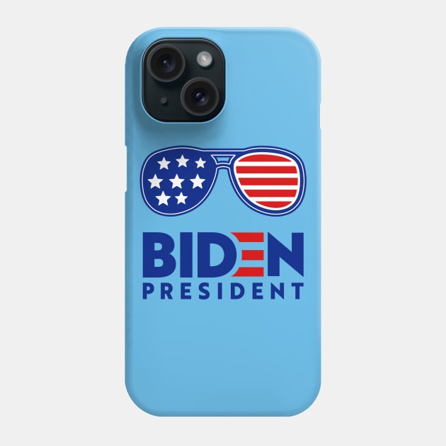 Biden Sunglasses American Flag Phone Case by Scar