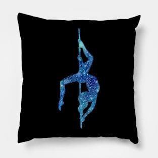 Pole dancer underwater Pillow