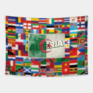 Algeria Vintage style retro souvenir Tapestry