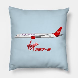 Virgin 787-9 Pillow