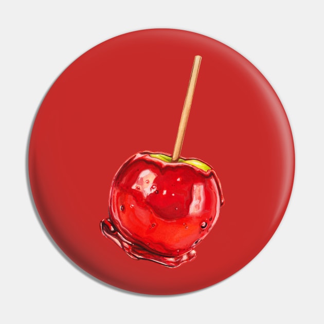 Candy Apple Pin by KellyGilleran