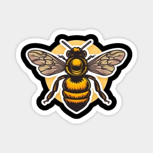 Honey Bee Logo Magnet