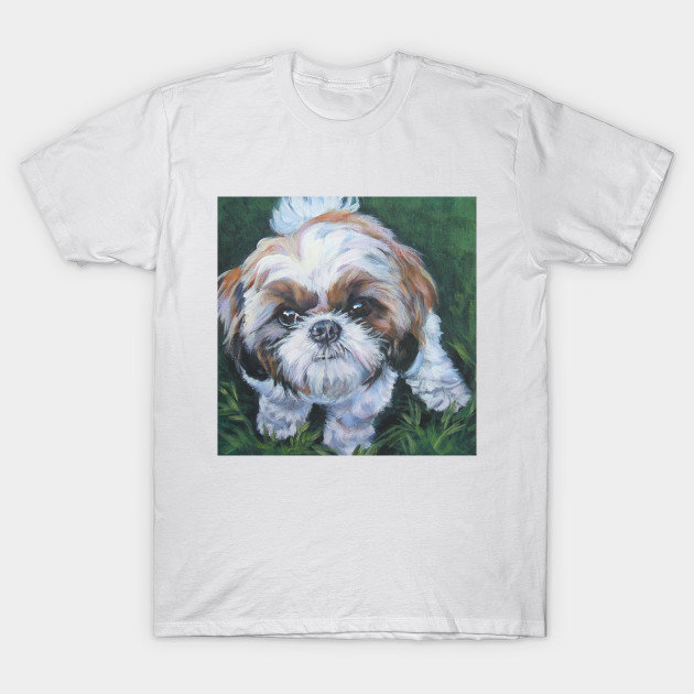 Shih Tzu Fine Art Painting Shih Tzu T Shirt Teepublic