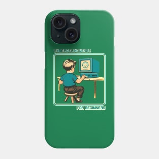 cyberdelincuence for beginners Phone Case
