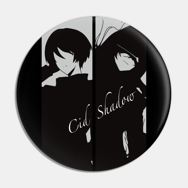 The Eminence In Shadow Cid Kagenou - Appearances of Cid Kageno Before and After Being a Shadow Drawn in Minimalist Black and White Style With Handwritten Text Pin by Animangapoi