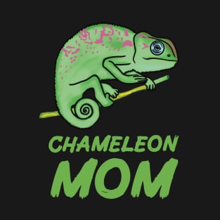 Green Chameleon Mom for Chameleon Lovers T-Shirt