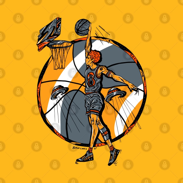 Orangrey Legendary Baller Number 8 by kenallouis